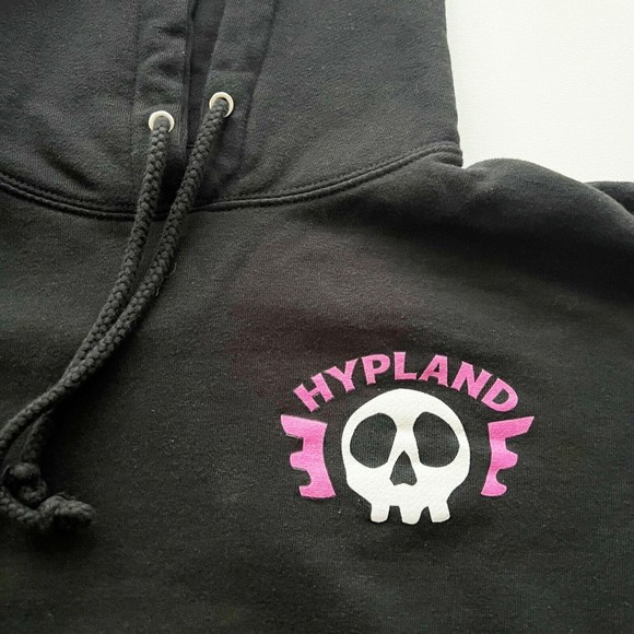 Hypland Hunter X Hunter Mens Black Hoodie Medium M Pullover Sweatshirt HXH Anime - Picture 4 of 12